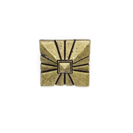 Buck Snort Distinctive Decorative Hardware Square 1-7/8-in Clavo 8-Pack Brass Ox KTCV08448-1200-8